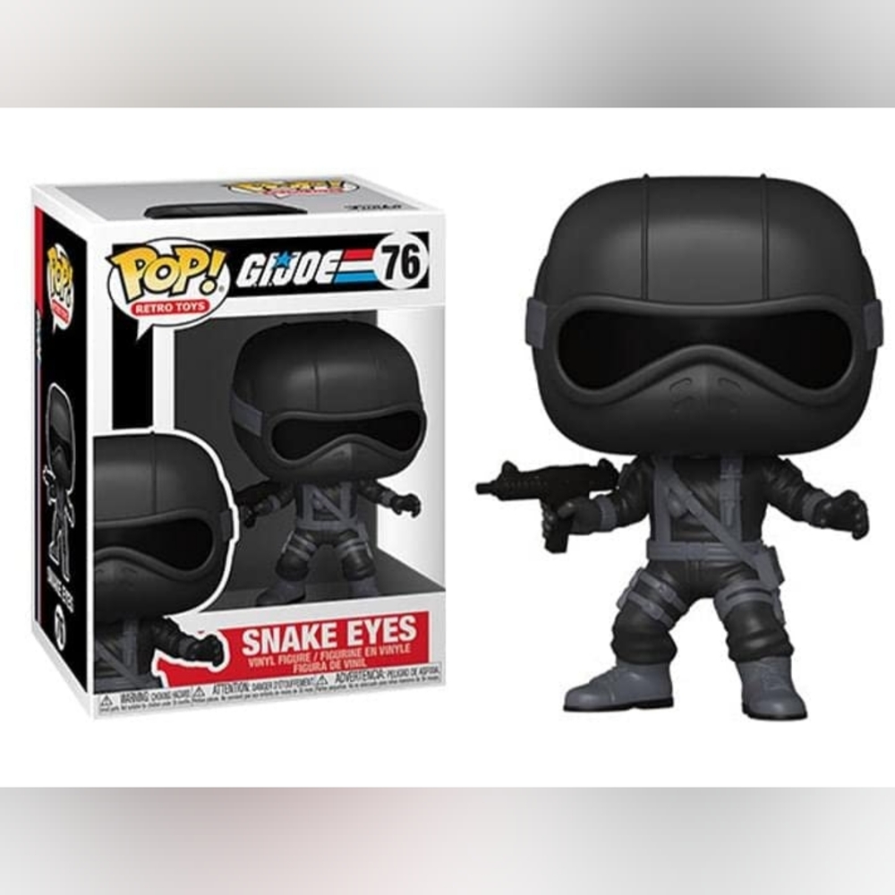 Funko G.I. Joe Snake Eyes Black Figure